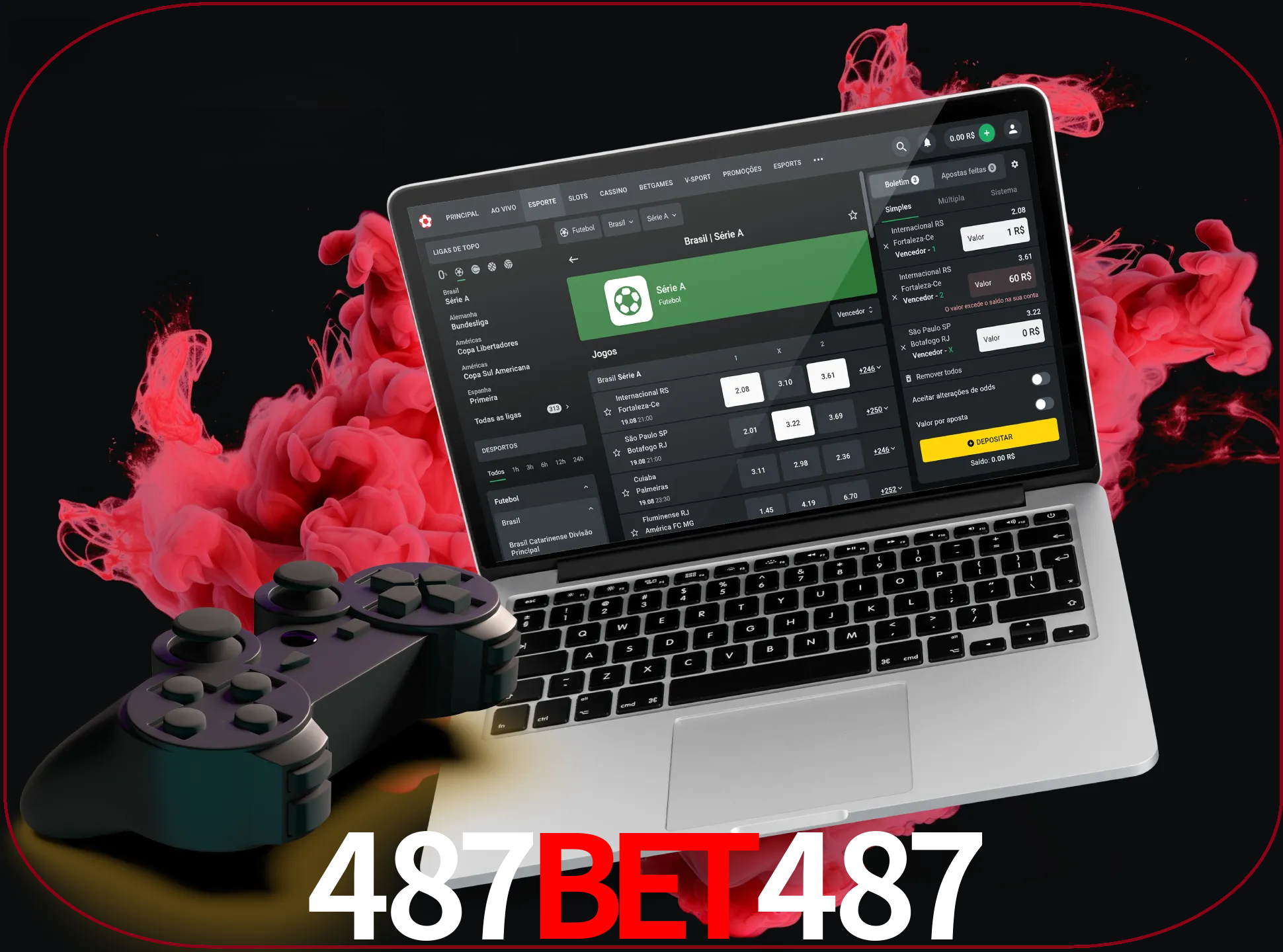 Visite a secção especial de jogos de vídeo em 487BET487 para descobrir em que jogos pode apostar e ganhar muito dinheiro.