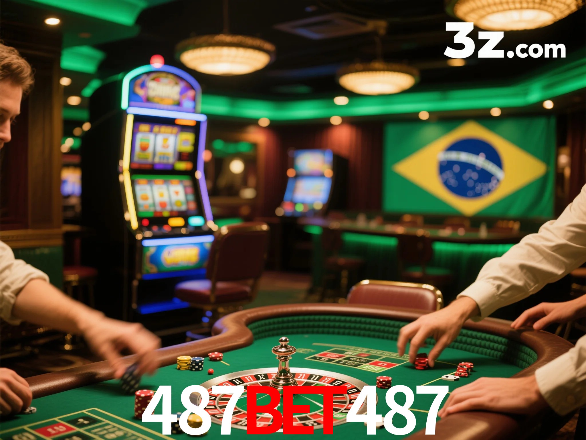 Depositar dinheiro para jogar jogos de cassino.